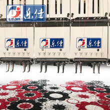 Двойные иглы машина вышивки шнурка 2 дюймов, машина вышивки высокого качества произведенная Manufactory Китая